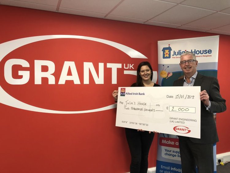 Grant UK donates £2,000 to local children’s charity