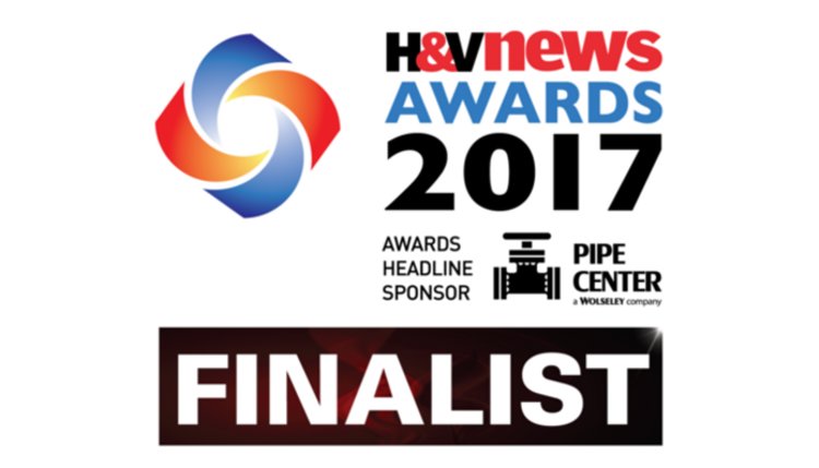 Grant VortexAir Hybrid is a finalist in the H&V News Awards 2017