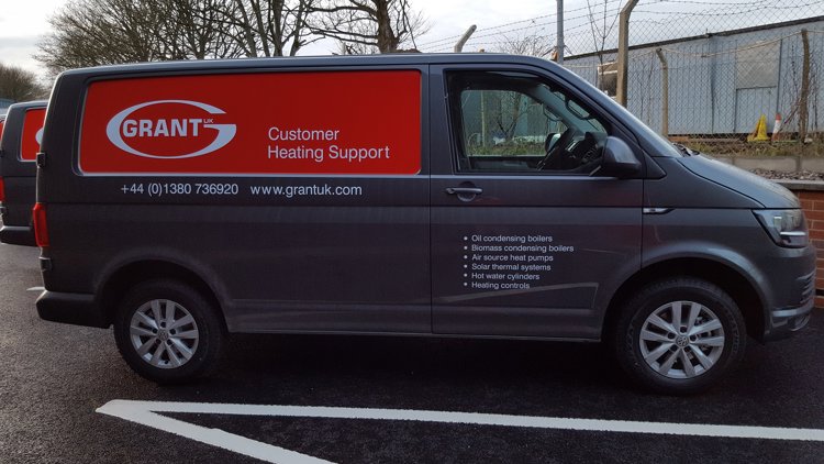 New fleet of Grant UK engineer vans now on the road!