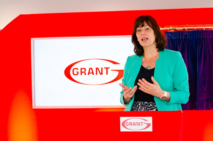 Devizes MP at Grant UK opening event