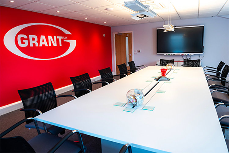 Grant UK boardroom in Devizes premises