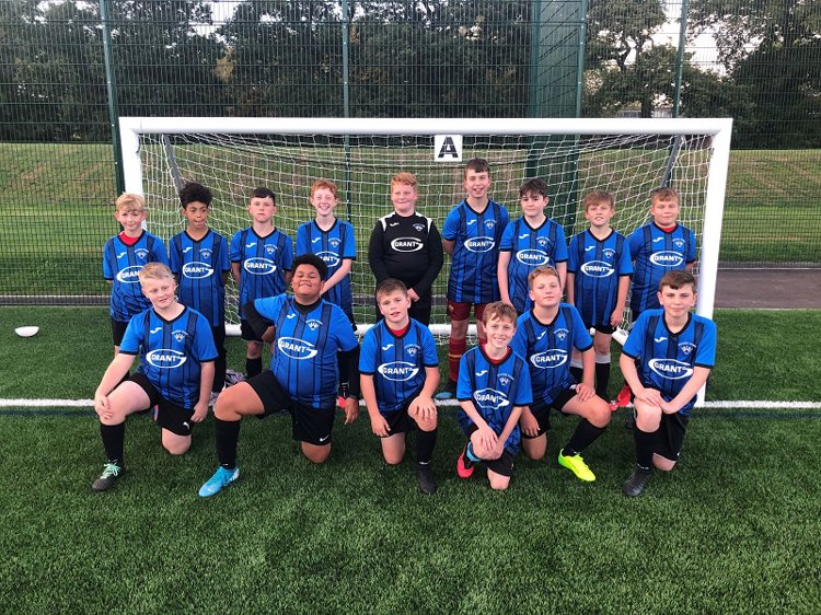 Grant UK sponsors local children’s football team for 20/21 season