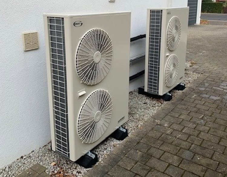 One pair of Grant heat pumps for another pair!