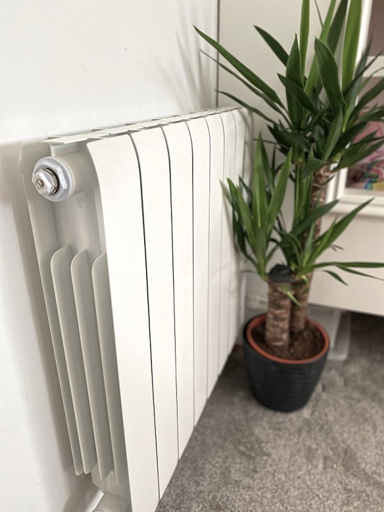 Afinia radiator combines sleek design and safe operation for children’s bedroom renovation