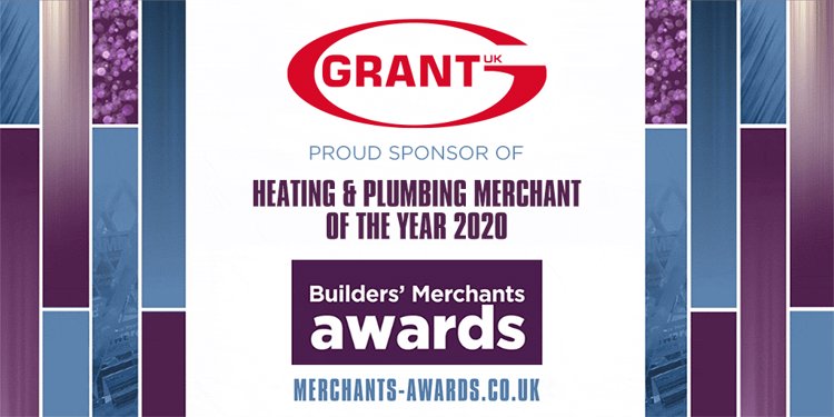 Grant UK sponsor ‘Heating and Plumbing Merchant of the Year’ at Builders’ Merchants Awards