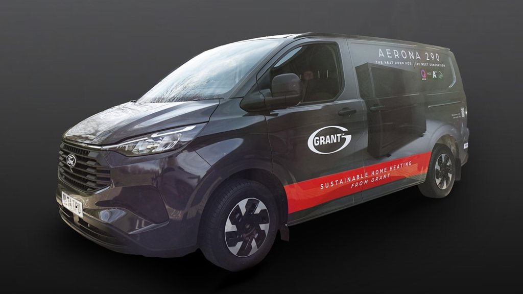 Grant UK heads to the highway with new heat pump display vans