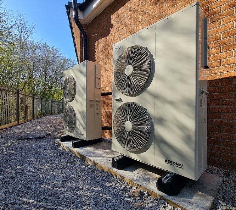 Caerphilly Council go green with Aerona³ heat pumps