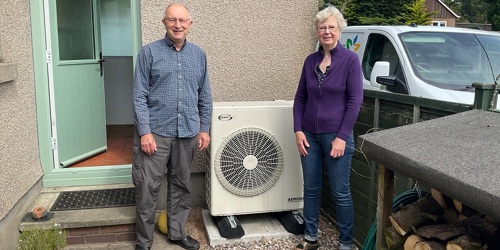 Dunfermline home makes the switch from oil to a heat pump