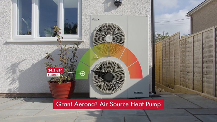 Heat pump sound video now available on Grant UK’s YouTube Channel