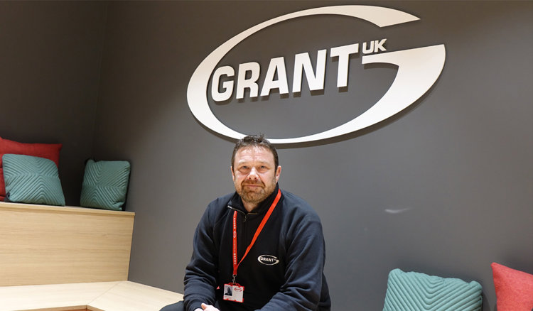 Grant UK's Area Sales Manager for South West England is Gareth Grinsell