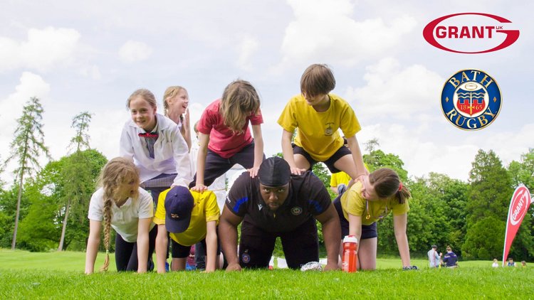 Grant UK and Bath Rugby extend their Kick the Carbon campaign into local schools