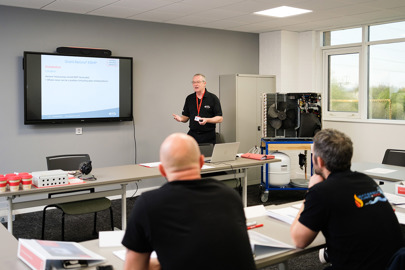 heat pump training room