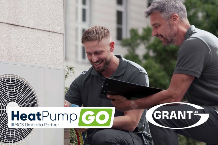 Grant UK partner with Heat Pump Go